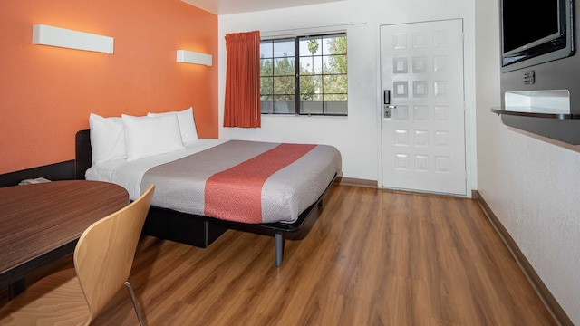 1  Full Bed | ADA/RI Shower/Mini Fridge