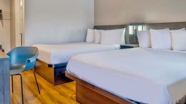 2 Full Beds | Mini Fridge