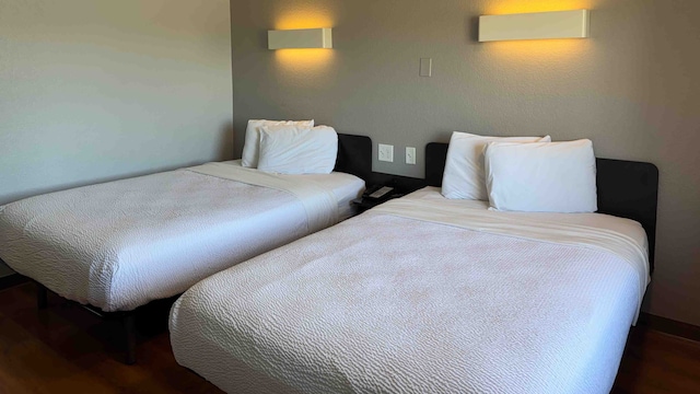 2 Full Beds | Mini Fridge