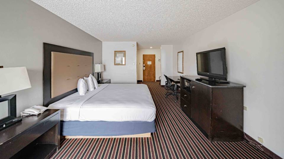 1 Queen Bed | ADA/RI Shower/Non-Smoking