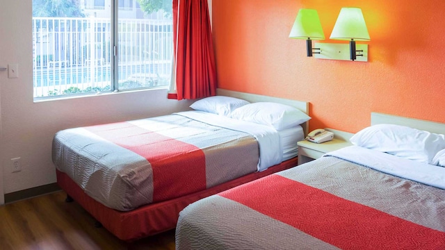 2 Full Beds | Mini Fridge