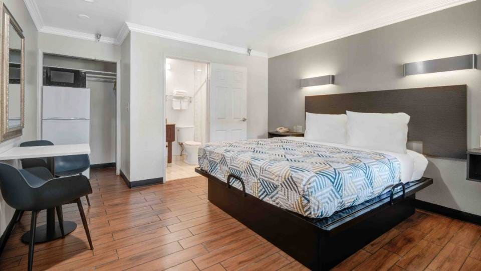 1 King Bed | Non-Smoking, Micfridge