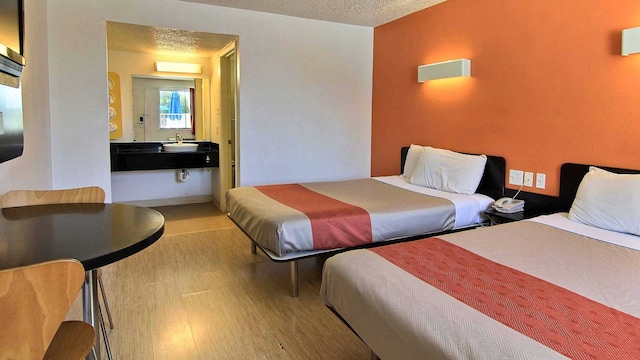 2 Full Beds | ADA/RI Shower/Mini Fridge