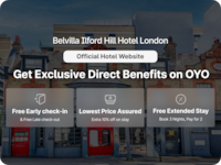 Belvilla Ilford Station Hotel, 4 min from Elizabeth line