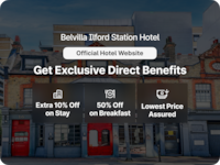 Belvilla Ilford Station Hotel, 4 min from Elizabeth line