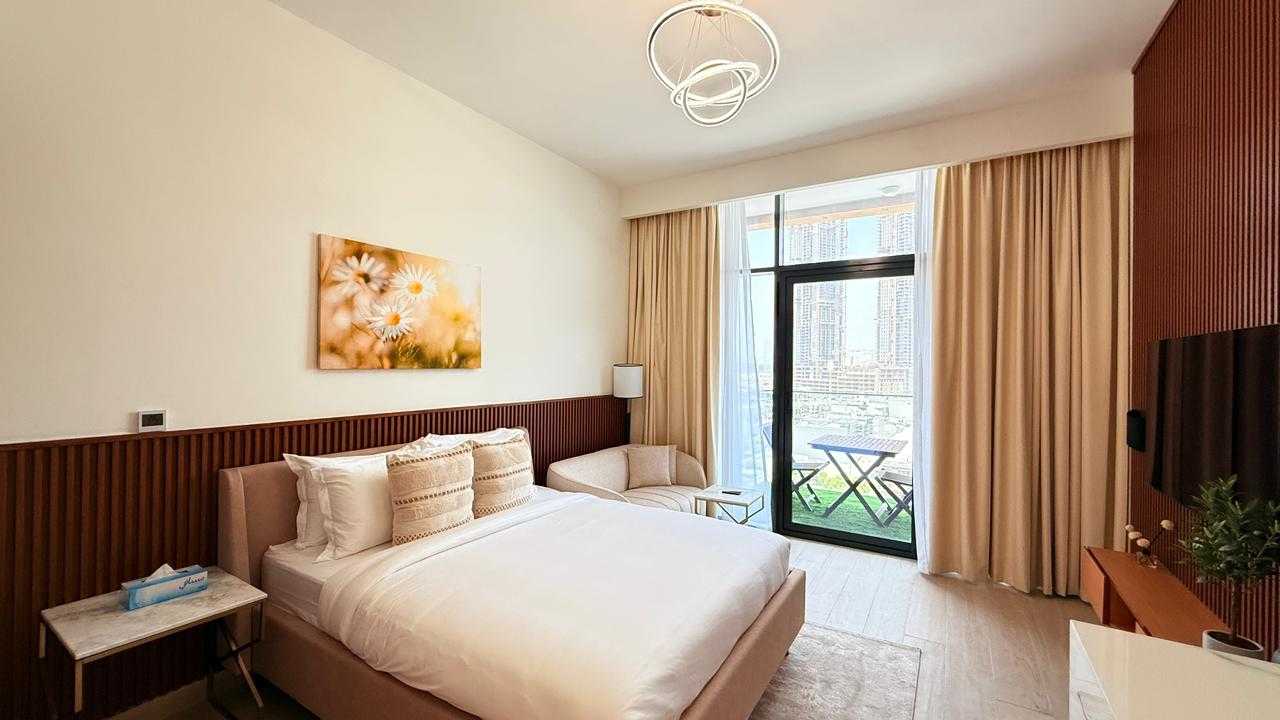 OYO HOME 1588 Furnished Studio Apartment  Azizi, MBR- Al Merkad