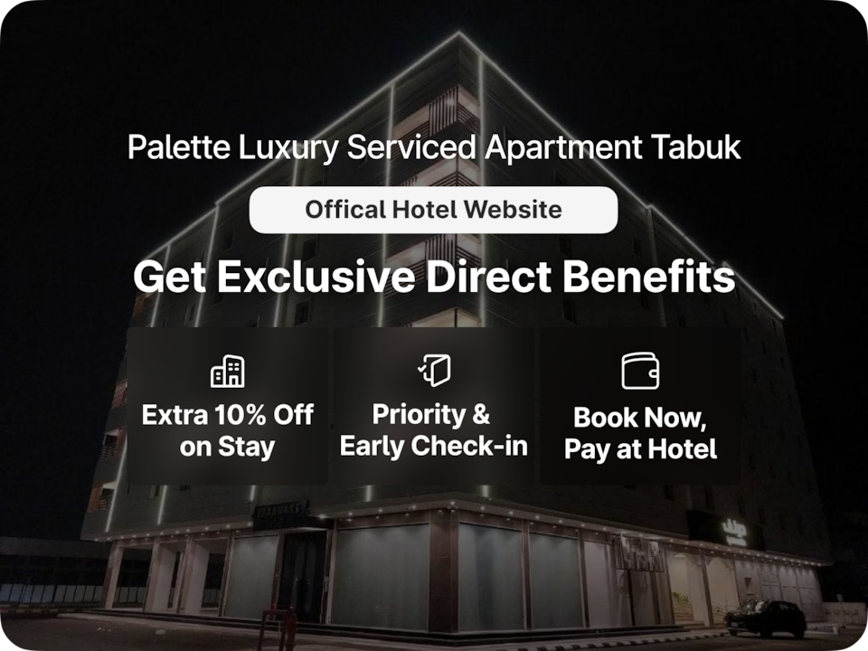 Palette Luxury Serviced Apartment Tabuk, AL Muruj, Tabuk