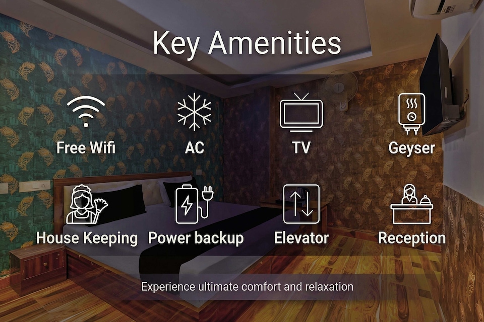 Hotel O Sector 18 Noida Formerly Terrene Empire, Noida Industrial Area Mamura, Noida