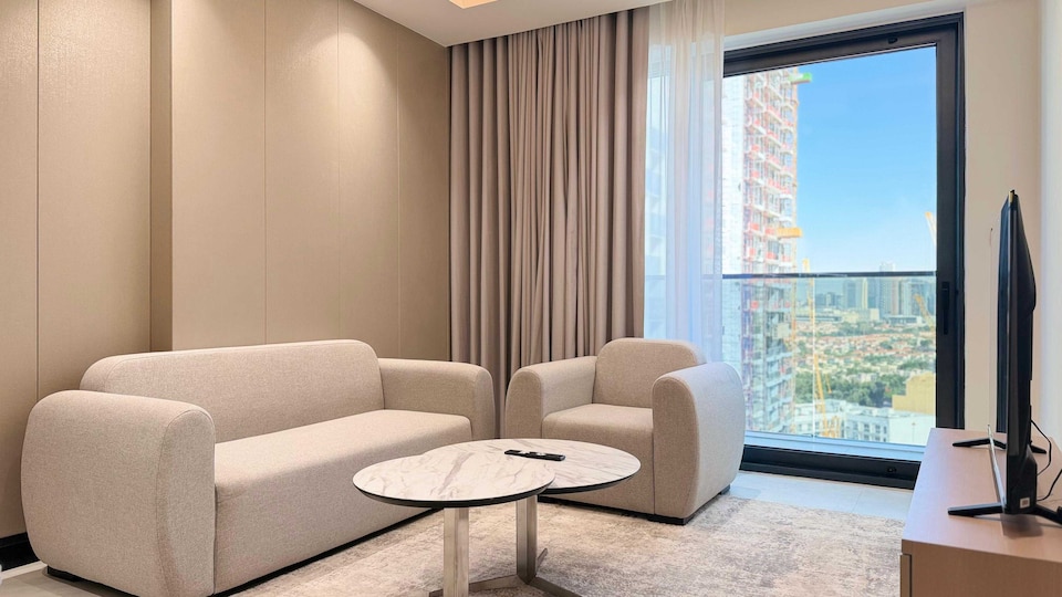 Luxury 3bed Apartment In Downtown With Burj & Fountain View, Jumeirah, Dubai