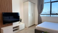 Stylish Studio Apartment at RMT Residence with Gym, Pool and Free Parking