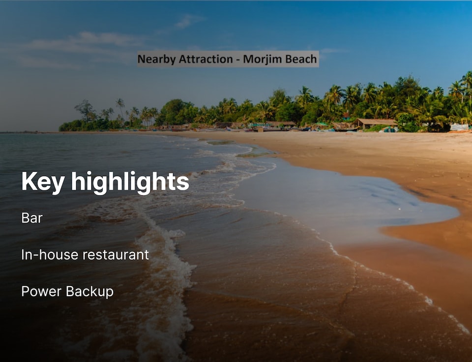 OYO River Front Resort, Arambol Goa, Goa