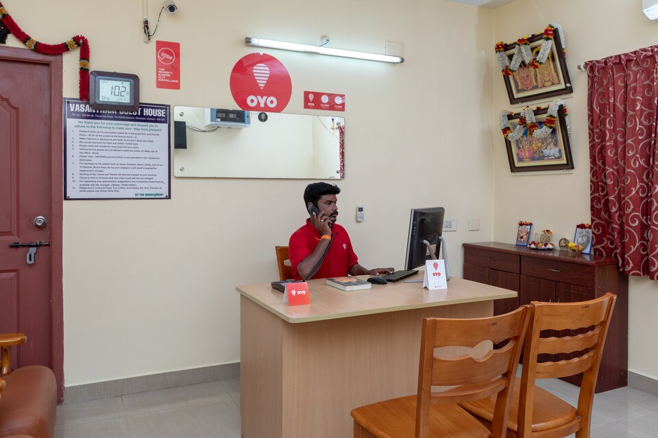 OYO 16622 Vasantham Guest House, Airport Chennai, Chennai
