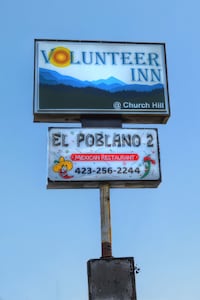 Volunteer Inn at Church Hill near Kingsport