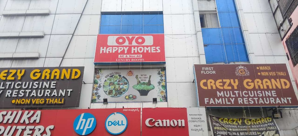 HOTEL O HAPPY HOMES , Dilsukhnagar - Kothapet, Hyderabad