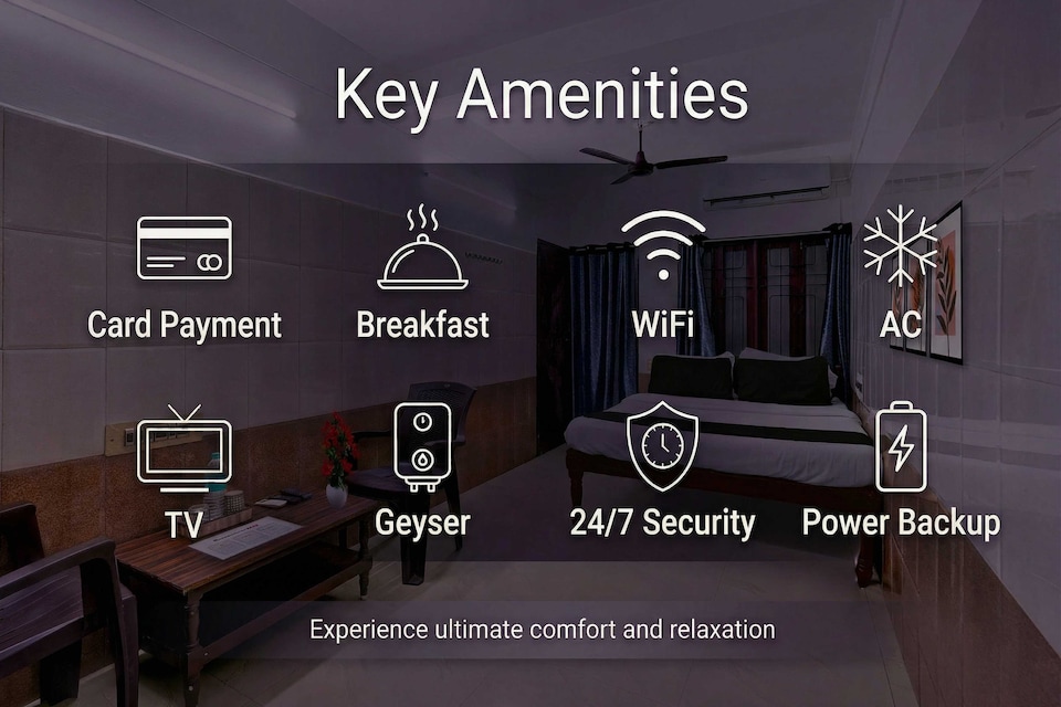 Hotel O Rock Beachview Pondicherry Formerly Varsha Residency, Pondy Upcountry, Pondicherry