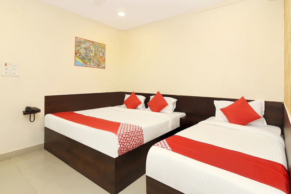 Hotel O Vasundhara Guest House Near Tankbund, Secunderabad Railway Station-II, हैदराबाद
