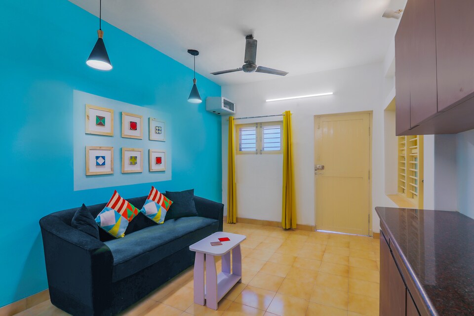 OYO 43920 Compact 2bhk Near Promenade Beach, Pondicherry City Centre, Pondicherry