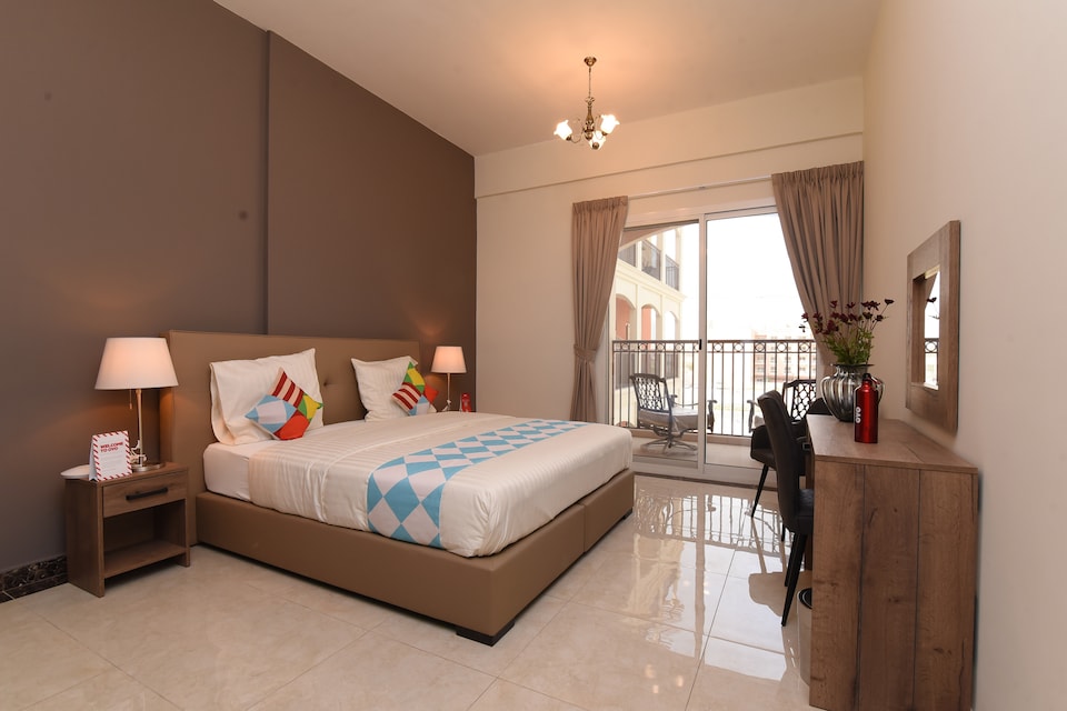 OYO Home 244 1BHK Pantheon boulevard, Jumeirah Village Circle Dubai, Dubai